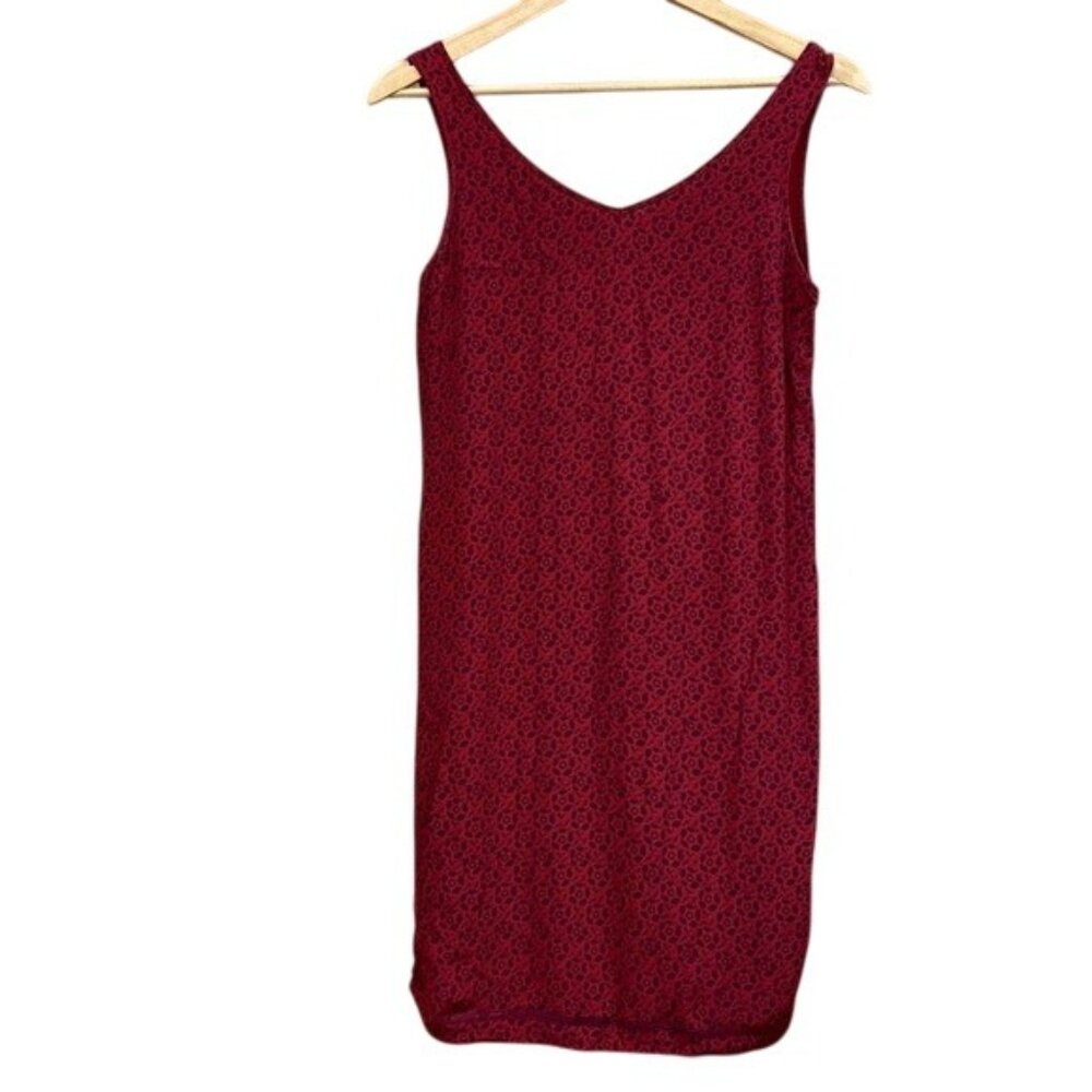 Gap Burgundy Rayon Slip Dress Size Small
